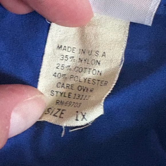 Vintage Newport Blue Windbreaker Pullover - Picture 7 of 7